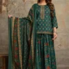 Pure Cotton Floral Printed Gopi Dress Set | Short Kurti, Flared Skirt & Dupatta 3-Piece Ethnic Set - Image 10