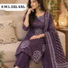 Pure Cotton Jaipuri Bandhani Discharge Print Kurti Pant Set with Dupatta – 3-Piece Ethnic Suit (Sizes S to 4XL) - Image 13