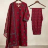 Pure Cotton Jaipuri Discharge Print Kurti Pant Set with Dupatta – 3 Piece Suit for Women - Image 7