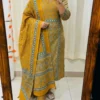 Pure Cotton Jaipuri Hand Block Print Kurti Pant Set with Cotton Dupatta | Hand Mirror Work Festive 3-Piece Suit - Image 16