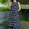 Pure Cotton Pichwai Print Kurti Palazzo Set with Pockets - Image 5