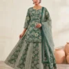 Pure Cotton Printed Gopi Style Kurti Skirt Set With Dupatta - Image 2
