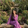 Pure Cotton Slub Co-Ord Set for Women | Scallop Cutwork Tunic Top with Flared Palazzo Pants 2-Piece Set - Image 12