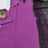 Pure Cotton Straight Kurta Pant Set with Printed Dupatta | Kantha Stitch & Patchwork Yoke Daily Wear 3-Piece Suit (M–3XL) - Image 3