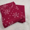 Pure Discharge Print Cotton Kurti Pant Set with Side Pocket | Bandhani & Botanical Print Daily Wear 2-Piece Kurta Trouser (S to 4XL) - Image 12