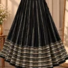 Pure Heavy 52 Pick Rayon Cotton Chaniya Choli with 6 Meter Flare & Gota Patti Lace Border - Image 4