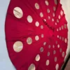 Pure Rayon Cotton Surya Skirt with 6 Meter Flare – Gold Polka Dot Navratri Chaniya Choli Set - Image 6