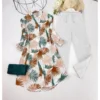 Rayon Printed Shirt Kurti Set  Stretchable Lycra Palazzo - Image 14