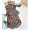 Rayon Printed Shirt Kurti Set  Stretchable Lycra Palazzo - Image 16