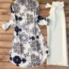 Rayon Printed Shirt Kurti Set  Stretchable Lycra Palazzo - Image 25