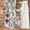 Rayon Printed Shirt Kurti Set  Stretchable Lycra Palazzo - Image 27