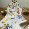 Rayon Printed Shirt Kurti Set  Stretchable Lycra Palazzo - Image 28