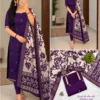 Ready-to-Wear Mangalagiri Butti Silk Cotton Kurta Pant Set with Authentic Kalamkari Dupatta - Image 13