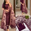 Ready-to-Wear Mangalagiri Butti Silk Cotton Kurta Pant Set with Authentic Kalamkari Dupatta - Image 6