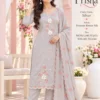 Roman Silk Straight Kurti with Pant & Dupatta Set | Floral Resham Embroidery Festive Ethnic Suit