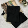 Solid Liva Rayon Kurti Pant Set with Printed Cotton Dupatta - Image 14