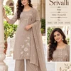 Srivalli Mul Chanderi Embroidered Kurta Pant Set with Dupatta – Festive Beadwork 3-Piece Ethnic Suit