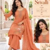 Srivalli Mul Chanderi Embroidered Kurta Pant Set with Dupatta – Festive Beadwork 3-Piece Ethnic Suit - Image 8