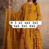 Traditional Gopi Style Cotton Flared Skirt Top 3-Piece Set - Image 5