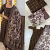 Traditional Zari Check Weaving Silk Cotton Kurti with Chennuri Silk Kalamkari Dupatta Set (S–5XL) - Image 10