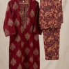 Wholesale Jaipuri Discharge Print Cotton Kurti Pant Set (Sizes S–4XL) – Pocket Kurti & Miyani Comfort Fit Trouser - Image 6