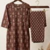 Wholesale Jaipuri Discharge Print Cotton Kurti Pant Set (Sizes S–4XL) – Pocket Kurti & Miyani Comfort Fit Trouser - Image 8