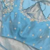 Wholesale Pure Organza Silk Saree with Zardozi Work Raw Silk Blouse | Scallop Cutwork Border Saree Manufacturer - Image 9