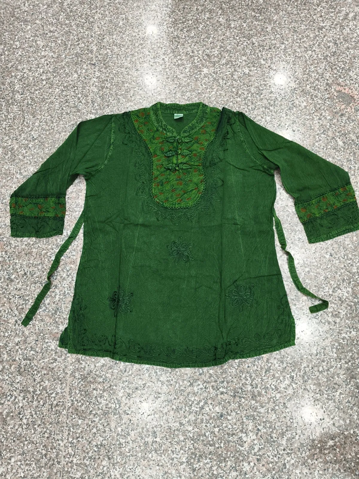 Women Rayon Dhoti Pajama Kurti Set with Embroidery | Readymade Tulip Dhoti Salwar Suit (Fits up to 44) - Image 7