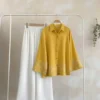 Women's Designer Embroidered Shirt with Stretchable Palazzo Set - Image 14