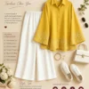 Women's Designer Embroidered Shirt with Stretchable Palazzo Set - Image 18