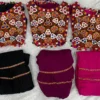 Women’s Traditional Gujarati Gamthi Embroidered Kurti Skirt Set with Pom-Pom Lace Border & Free Hair Accessory - Image 7